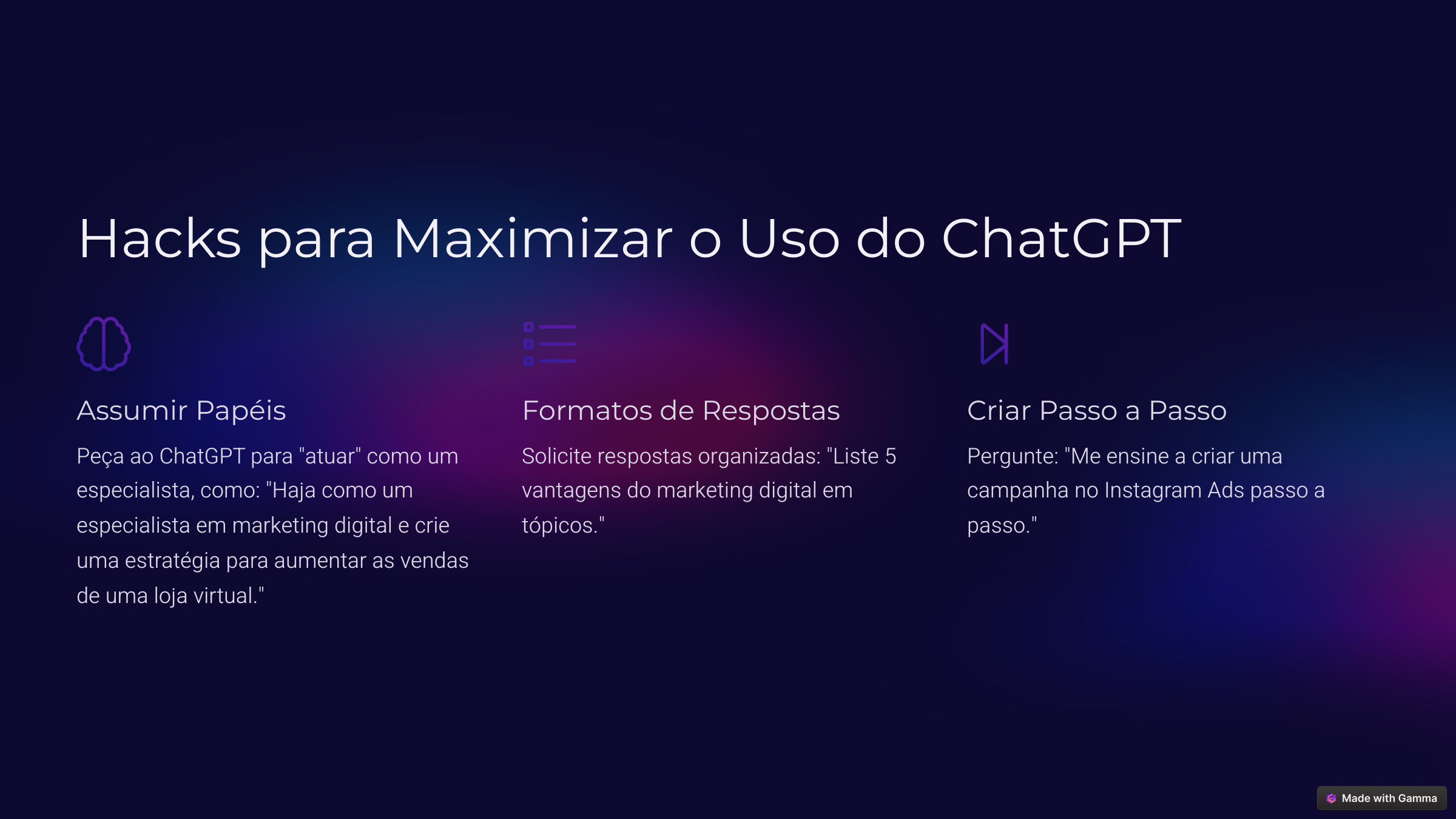 Hacks para Maximizar o Uso do ChatGPT